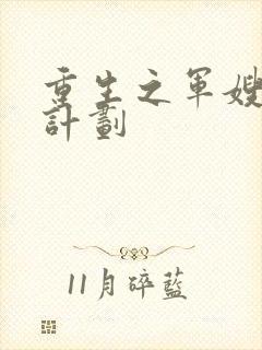 重生之军嫂养成计划