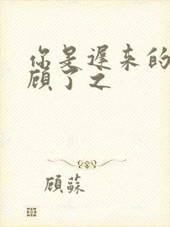 你是迟来的欢喜顾了之