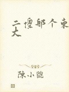 二傻那个东西真大