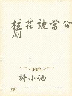 校花被当公共精厕