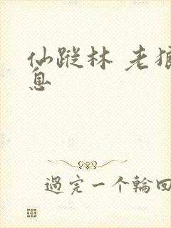 仙踪林 老狼信息