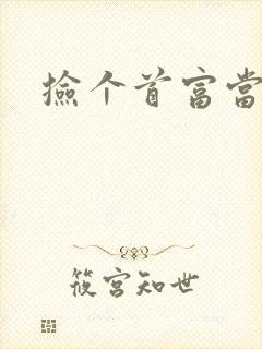 捡个首富当姑爷