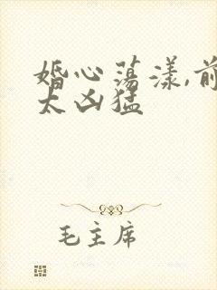 婚心荡漾,前夫太凶猛