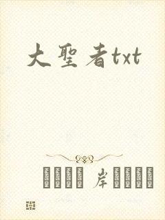 大圣者txt