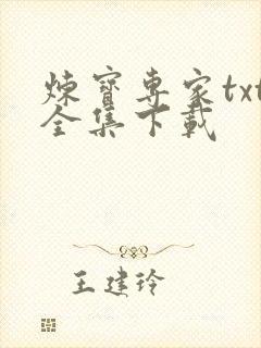 炼宝专家txt全集下载