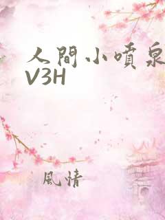 人间小喷泉H1V3H