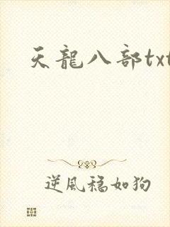 天龙八部txt