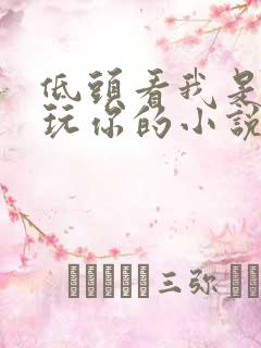低头看我是怎么玩你的小说