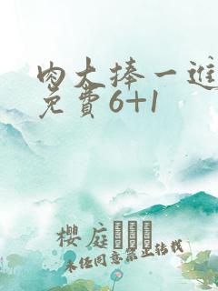肉大捧一进一出免费6+1