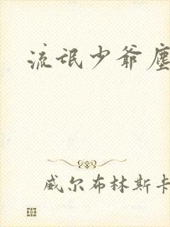 流氓少爷尘世游