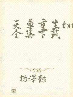 天尊重生txt全集下载