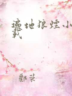 遍地狼烟小说下载