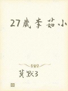 27岁李茹小说
