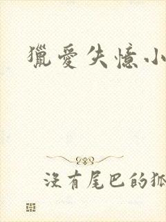 猎爱失忆小宠儿