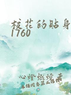 校花的贴身高手1760