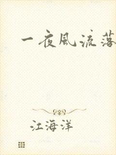 一夜风流落裔