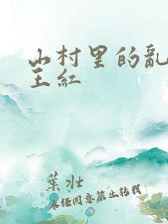 山村里的乱:伦王红