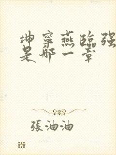 坤宁燕临强女主是哪一章