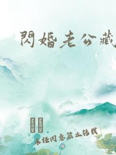 闪婚老公藏不住