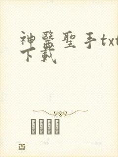 神医圣手txt下载