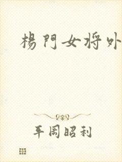 杨门女将外传