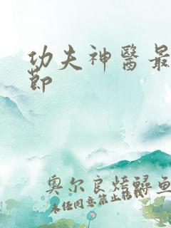 功夫神医最新章节