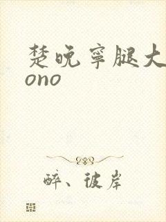 楚晚宁腿大张mono