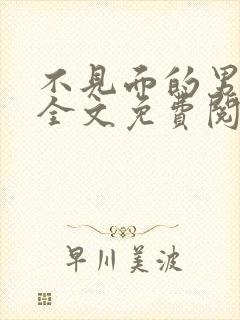 不见面的男朋友全文免费阅读