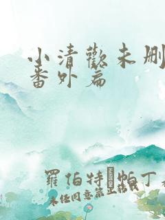 小清欢未删减版番外篇