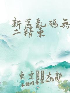 新区乱码无人区二精东