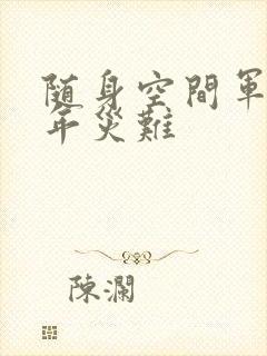 随身空间军婚三年灾难