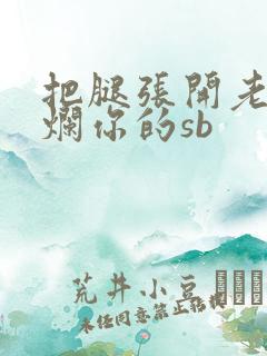 把腿张开老子臊烂你的sb
