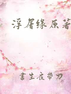 浮屠缘原著小说