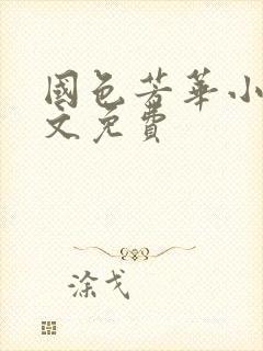 国色芳华小说全文免费