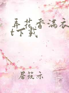 弄花香满衣txt下载
