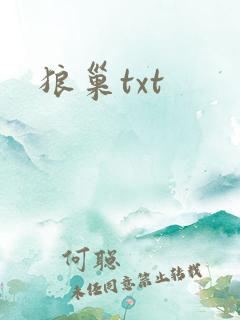 狼巢txt