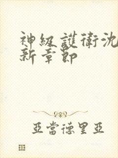 神级护卫沈浪最新章节