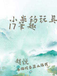 小米的玩具日记17笔趣