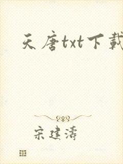 天唐txt下载