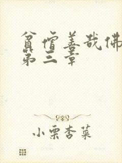 贫僧善哉佛堂H第三章