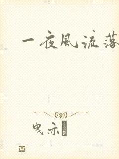 一夜风流落裔