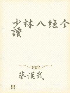 少林八绝全文阅读