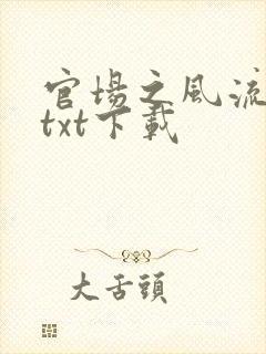 官场之风流人生txt下载