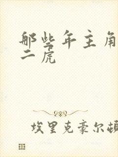 那些年主角是贾二虎