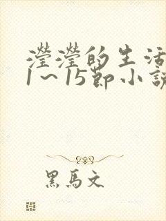滢滢的生活日记1~15节小说