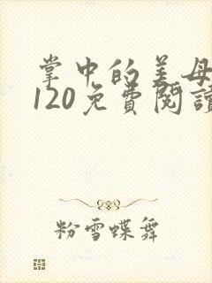 掌中的美母版主120免费阅读