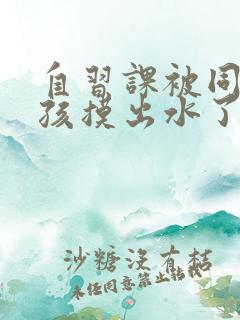 自习课被同桌男孩摸出水了