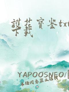 护花宝鉴txt下载