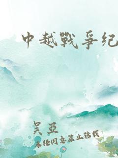 中越战争纪实录