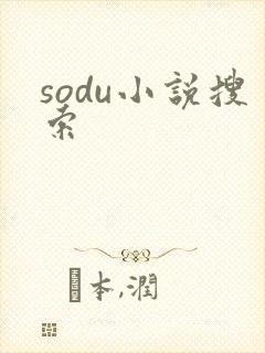 sodu小说搜索